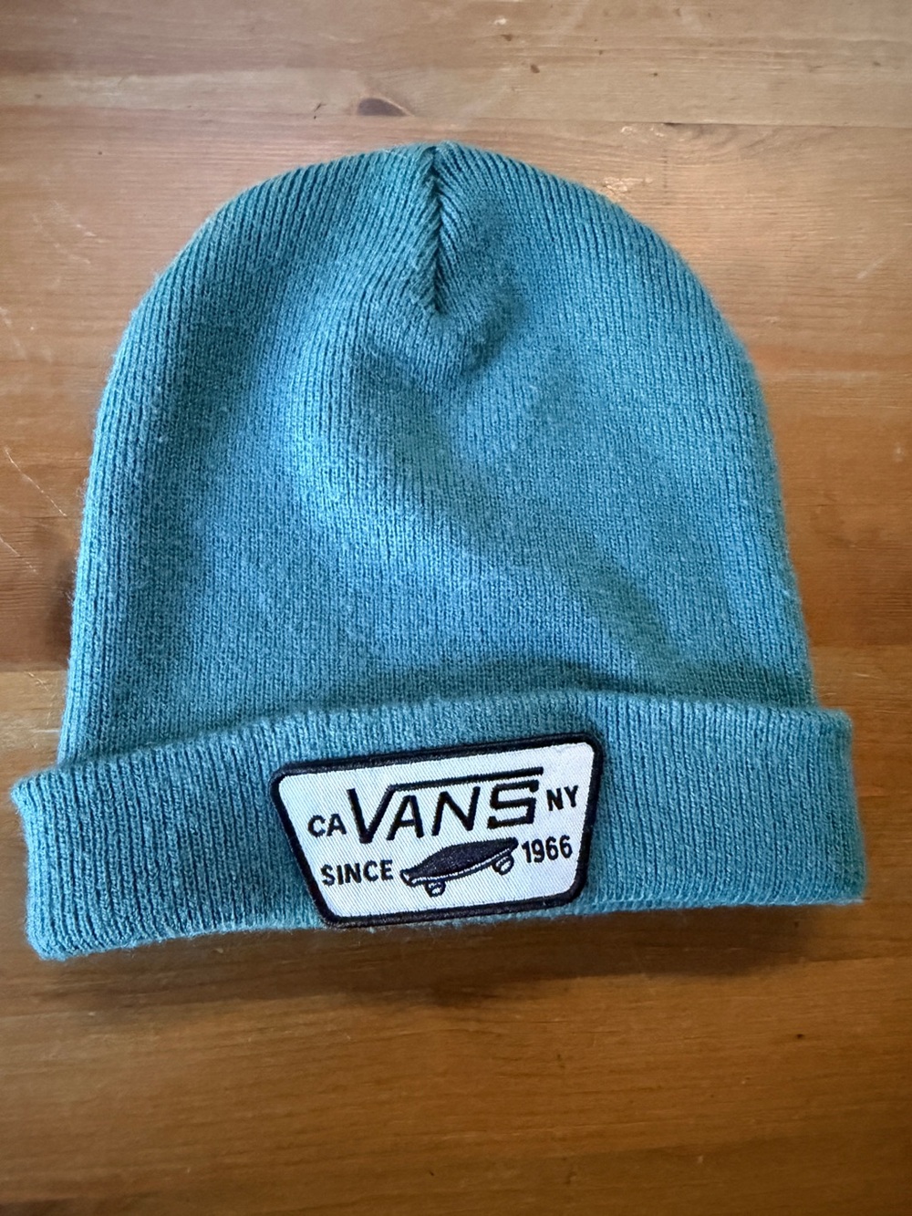 Classic Vans Skate Milford Single Fold Up Blue Ashes Beanie One Size Acrylic